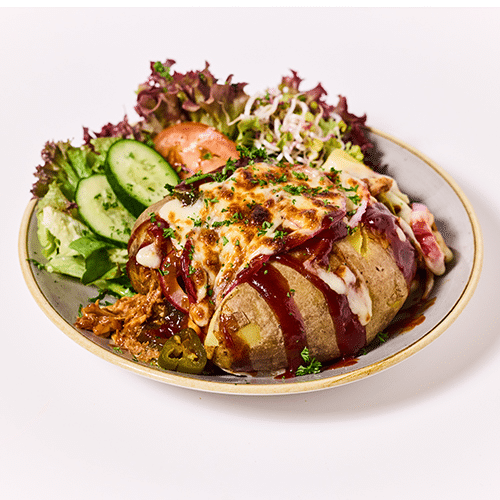 Ofenkartoffel Pulled Pork
