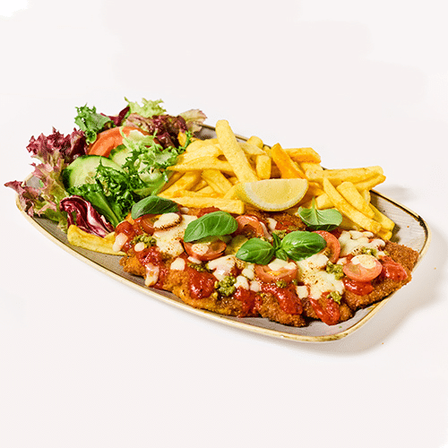 Pizza Schnitzel Napoli