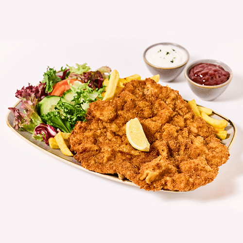 XXL Schnitzel Barbecue