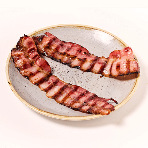Extra knusprige Baconstreifen (2 Stück)