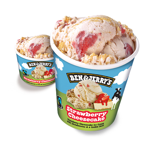 Ben & Jerry's Strawberry Cheesecake 100ml