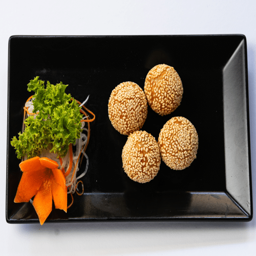 Sesambällchen (4 Stück)