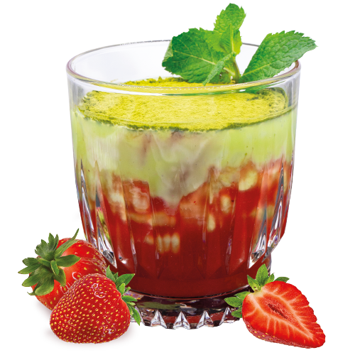 Strawberry Matcha Milchreis
