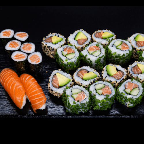 Lachs Menü (24 Stück)