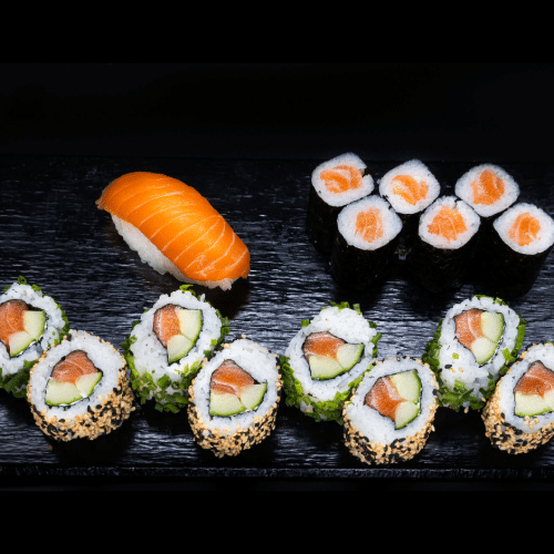 Single Lachs Menü (15 Stück)