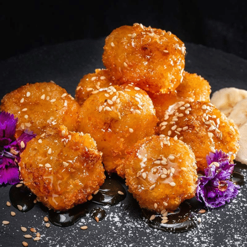 Crispy Banana Balls