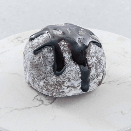 Mochi Schoko mit Schokosauce
