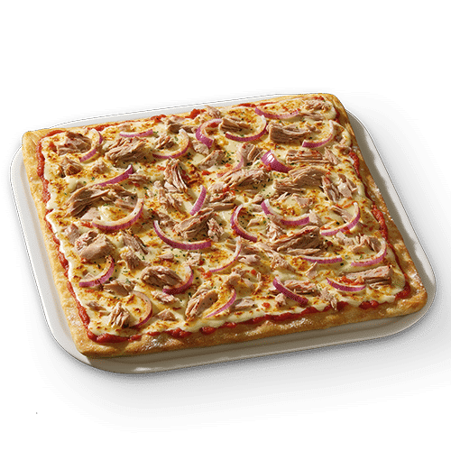 4-Ecken Pizza Tonno-Top