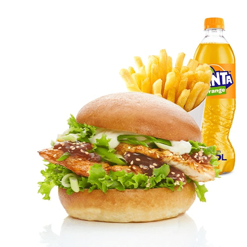 Teriyaki Burger Menü
