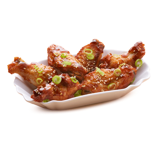 Teriyaki Topped Wings (6 Stück)