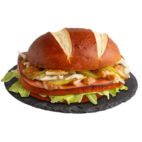Burger Leberkäs Royal