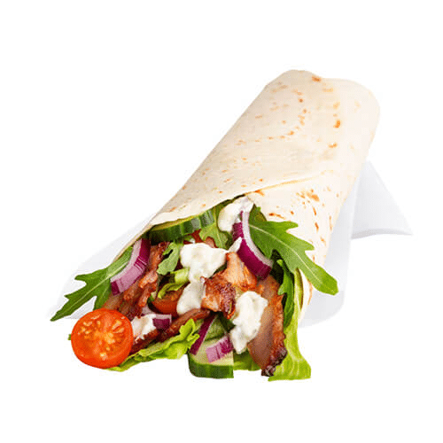 Wrap Chicken Kebab