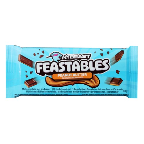 Feastables Mr Beast Deez Nuts Chocolate Bar 60g