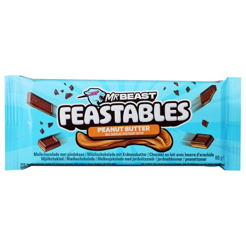 Feastables Mr Beast Deez Nuts Chocolate Bar 60g
