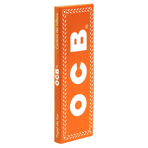 OCB Zigarettenpapier Orange kurz 1x50 Blättchen