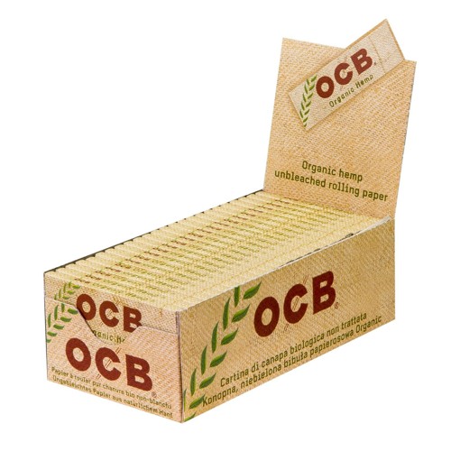 OCB Zigarettenpapier Organic Hanf 1x50 Blättchen