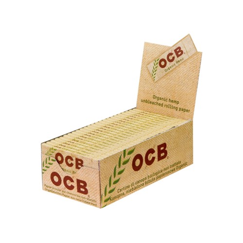 OCB Zigarettenpapier Organic Hanf 1x50 Blättchen