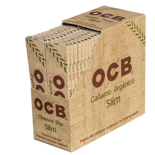 Ocb Zigarettenpapier Organic Slim mit tips Hamp