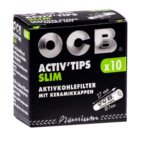 Gizeh Aktiv Kohle Filter Keramik 6mm 34 Stück