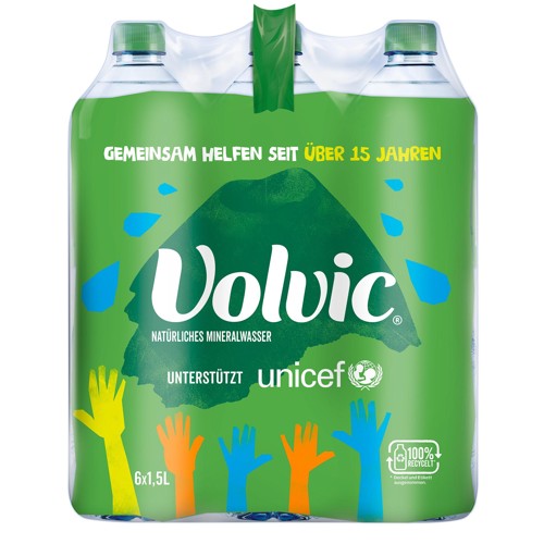 Volvic Naturelle 6 x 1.5l