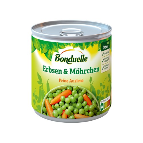 Bonduelle Erbsen & Möhrchen Feine Auslese 400g