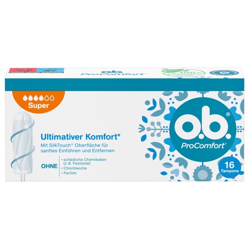 o. b. Tampons Pro Comfort Super 16 St