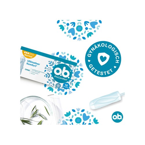 O.B. Tampons ProComfort Normal 16 Stück 80g