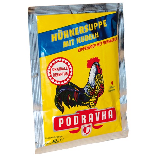 Podravka Hühnersuppe mit Nudeln 62g 