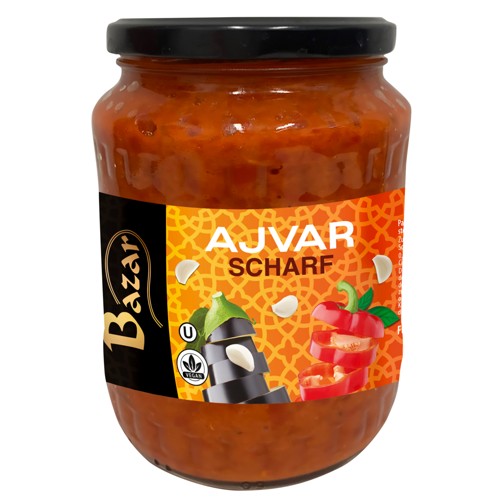 PODRAVKA AJVAR SCHARF 690g