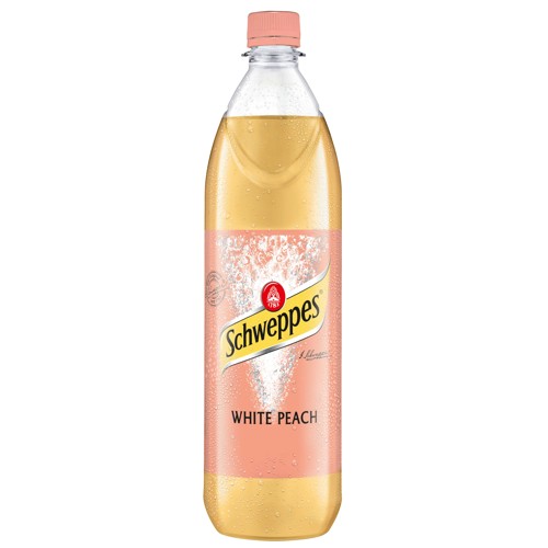 Schweppes White Peach 1.0l (MEHRWEG)