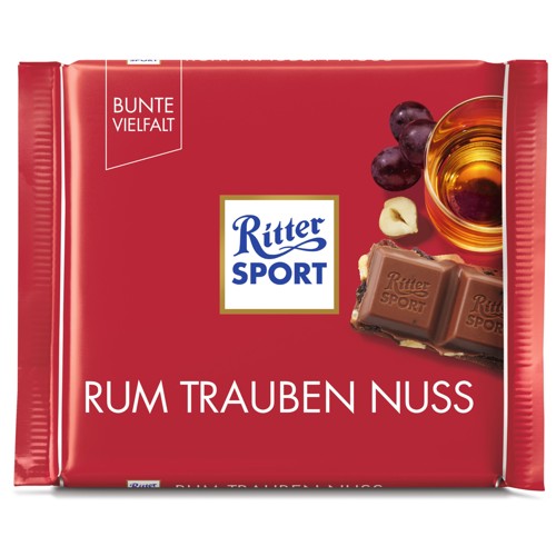 Ritter Sport Rum Trauben Nuss 100g
