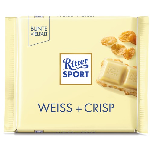 Ritter Sport Weiss+Crisp 100g