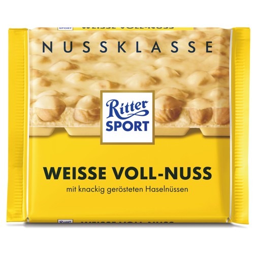 Ritter Sport Weisse Voll-Nuss 100g