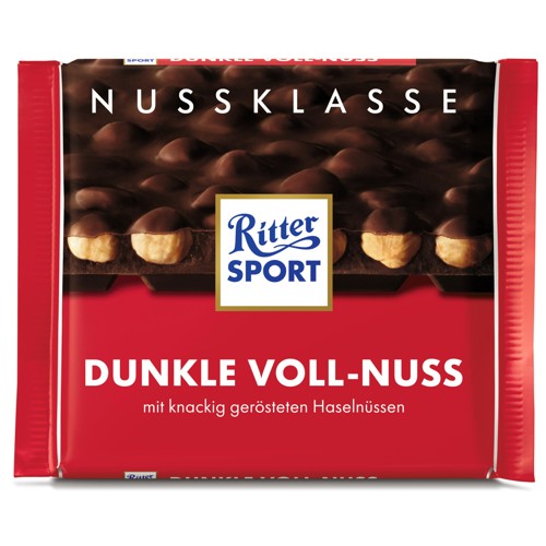 Ritter Sport Dunkle Voll-Nuss 100g