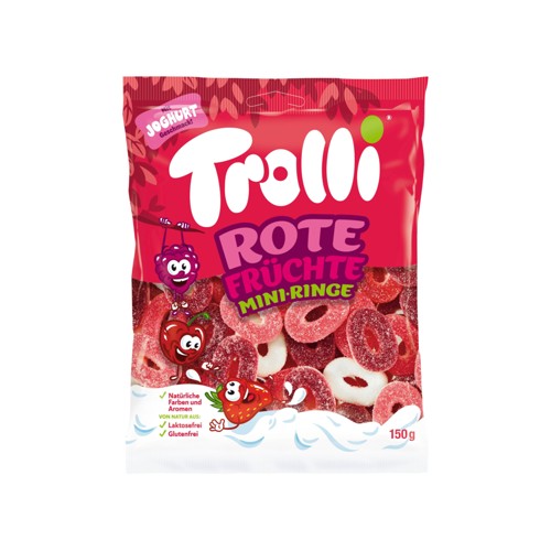 Trolli Rote Früchte Mini-Ringe 150g