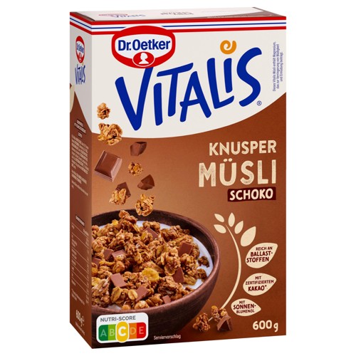 Vitalis Knuspermüsli Schoko 600g