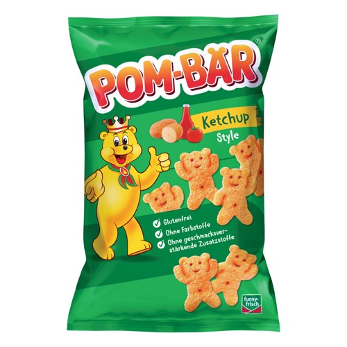 Pom-Bär Chips Ketchup Style 75g