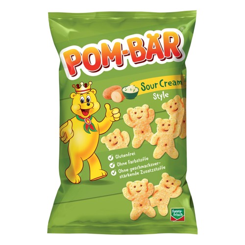 Pom-Bär Chips Sour Cream 75g