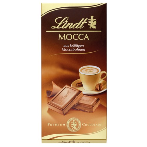 Lindt Mocca Vollmilch Tafel 100g