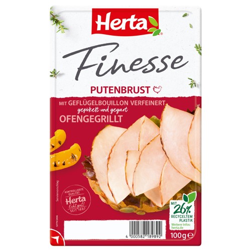 Herta Finesse Putenbrust Gegrillt 100g