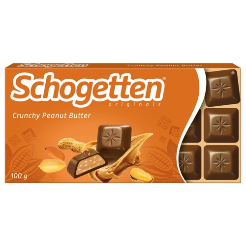 Schogetten Crunchy Peanut Butter 100g