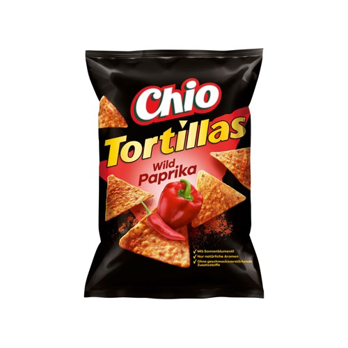 Chio Tortillas Wild Paprika 125g