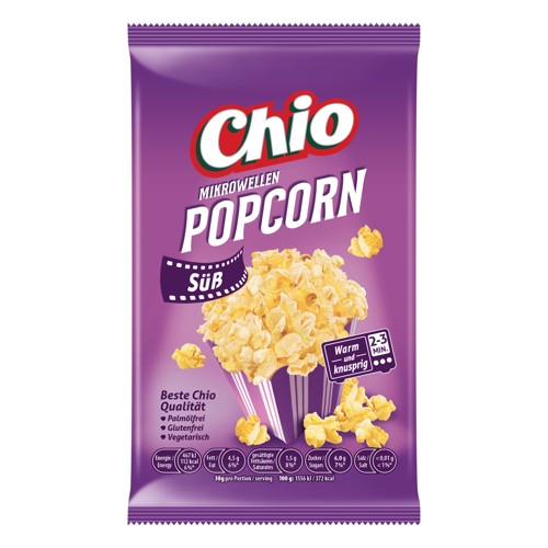 Chio Mikrowellen Popcorn Süß 100g