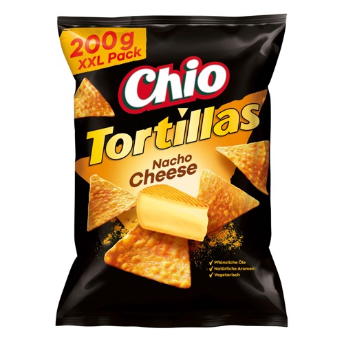 Chio Tortillas Nacho Cheese 110g