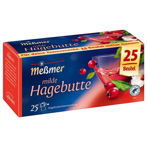Meßmer Milde Hagebutte 25 x 3.0g