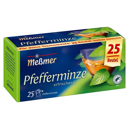 Meßmer Pfefferminze 25 Beutel 56.25g