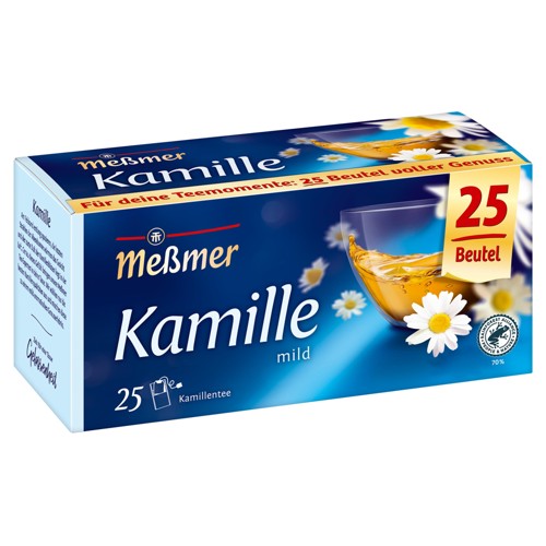 Meßmer Tee Kamille Pur 25 Beutel 37.5g