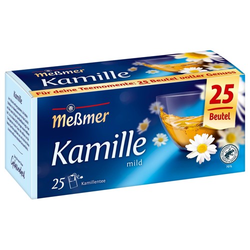 Meßmer Tee Kamille Pur 25 Beutel 37.5g