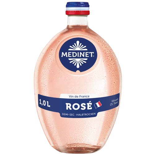 Medinet Rosé halbtrocken Roséwein 1.0l