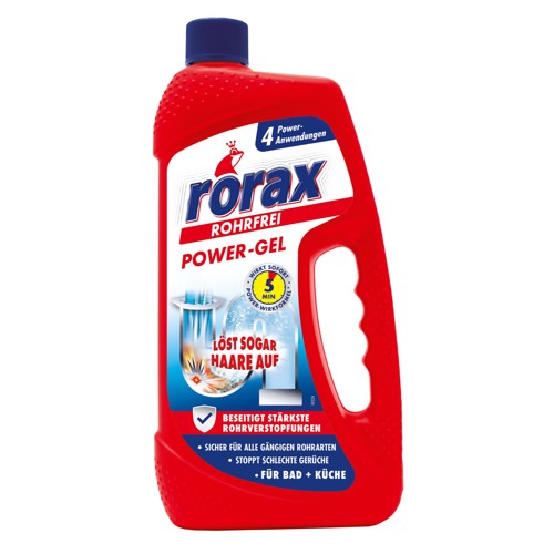 rorax Rohrreiniger Power-Gel 1.0l